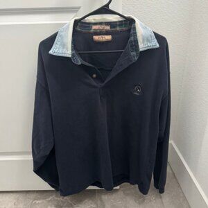Guess Rugby Polo Long Sleeve Shirt